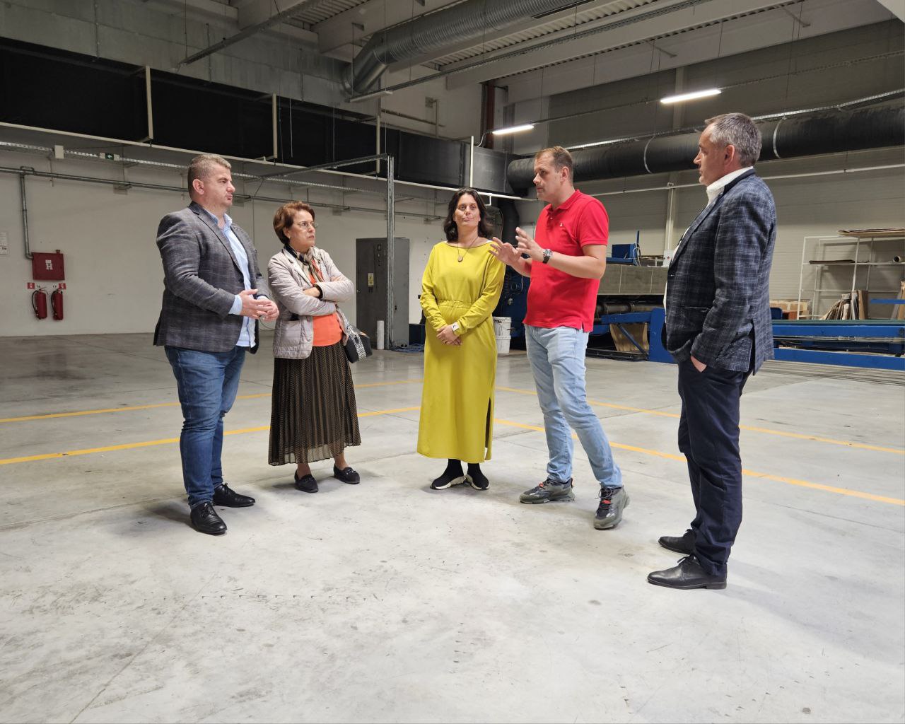 Gradonačelnik Dujo obišao postrojenje GS Print Novi Travnik 