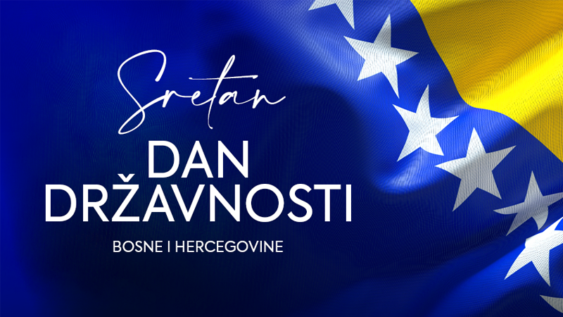 Čestitka Načelnika u povodu Dana državnosti BiH