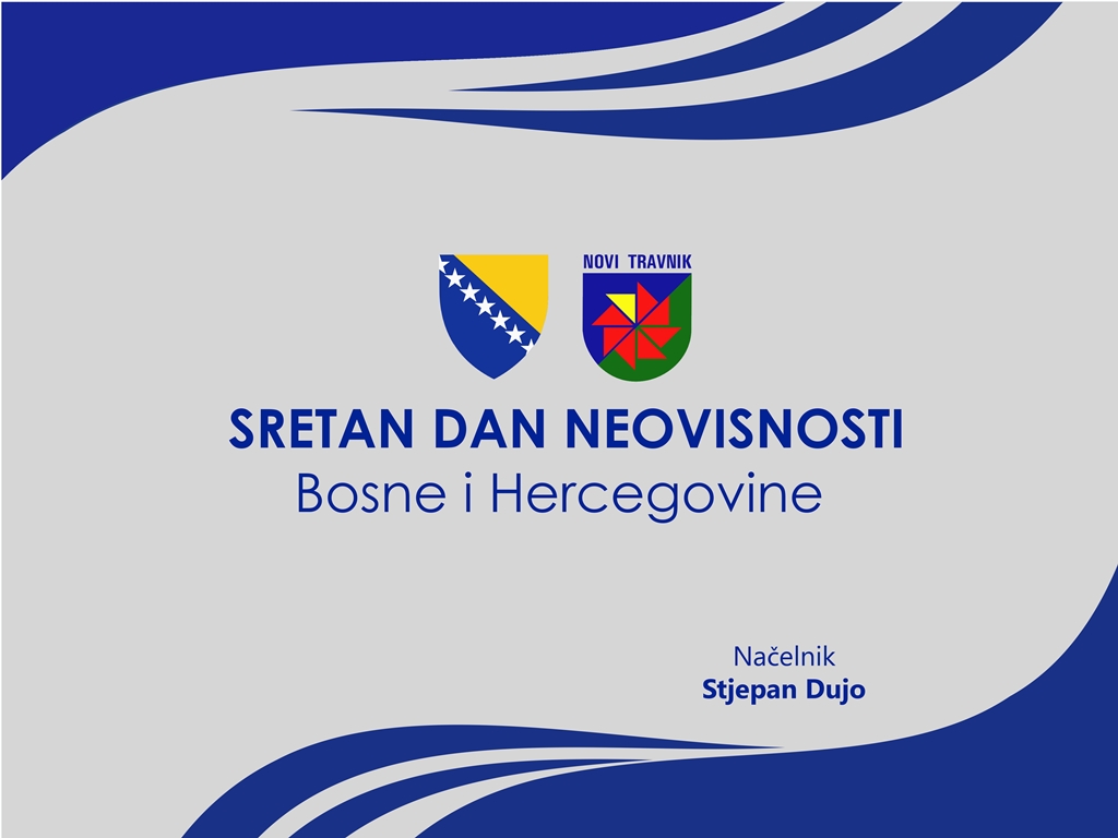 Čestitka Načelnika u povodu Dana neovisnosti Bosne i Hercegovine