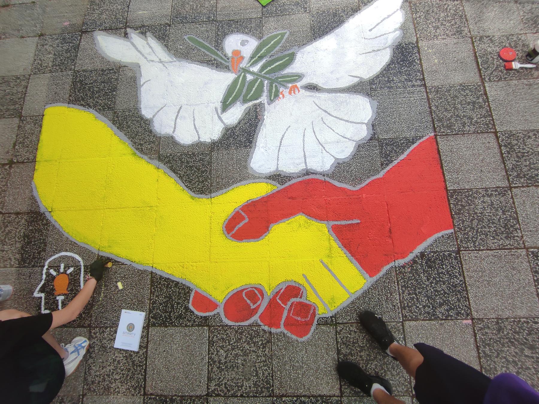 Mural mira Novog Travnika