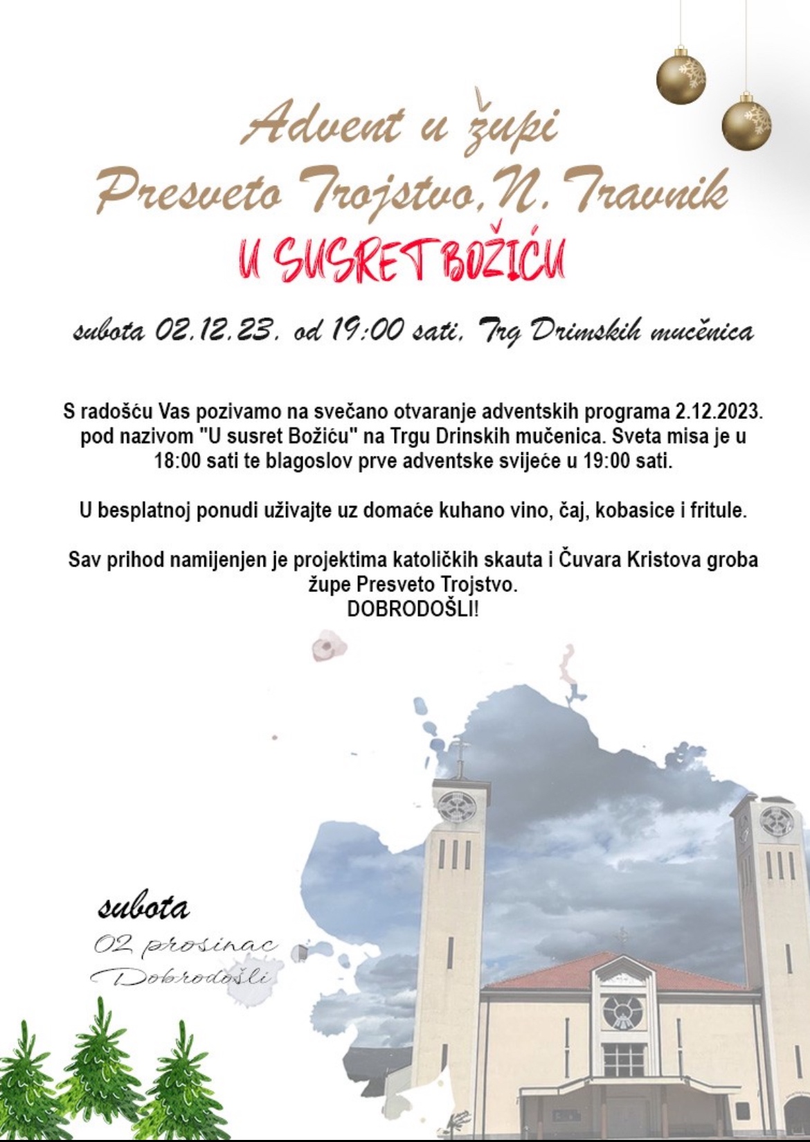 Advent u župi Presveto Trojstvo