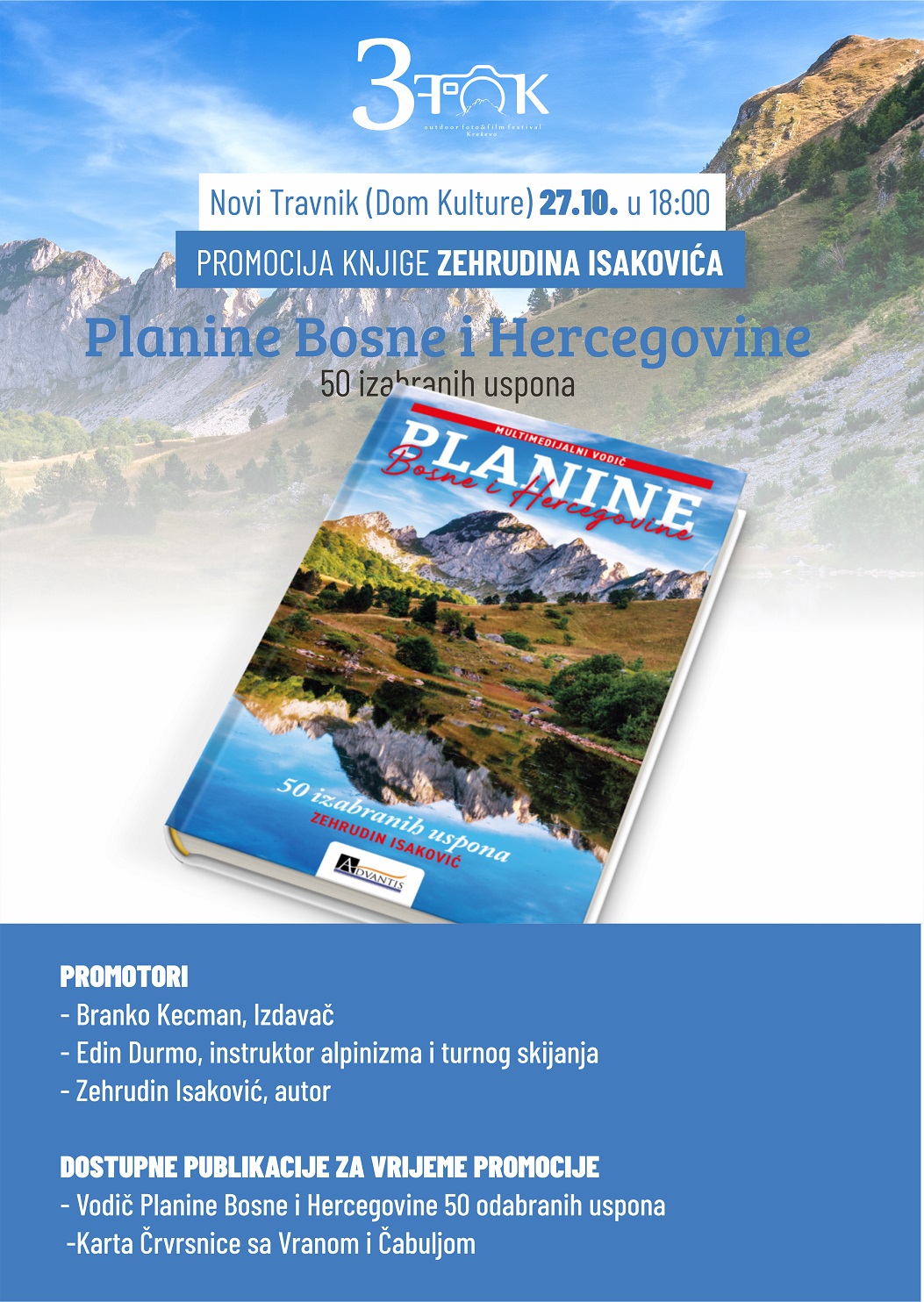 Promocija knjige Planine BiH