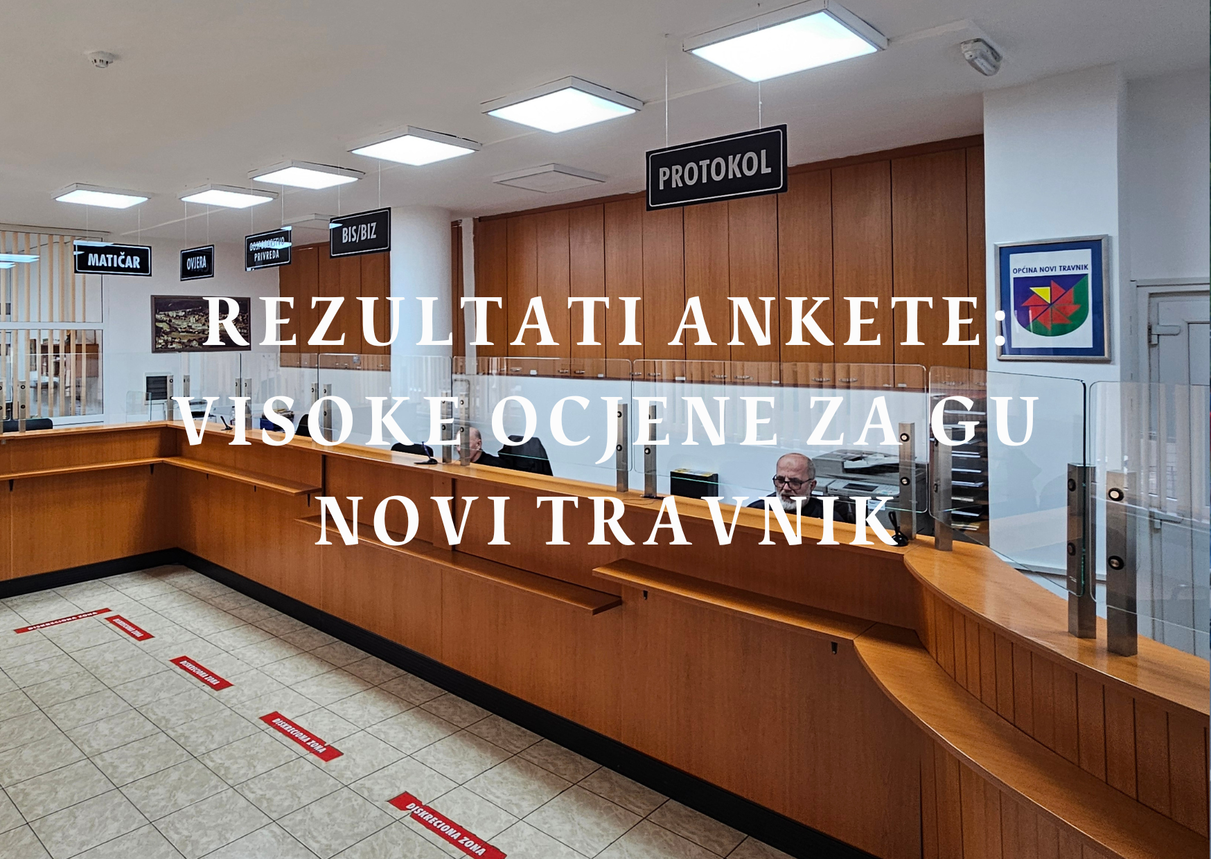 Rezultati istraživanja: Izuzetno visoke ocjene za GU Novi Travnik 