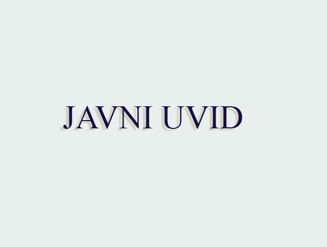 Javni uvid - Zahtjev za obnavljanje rješenja o okolišnoj dozvoli