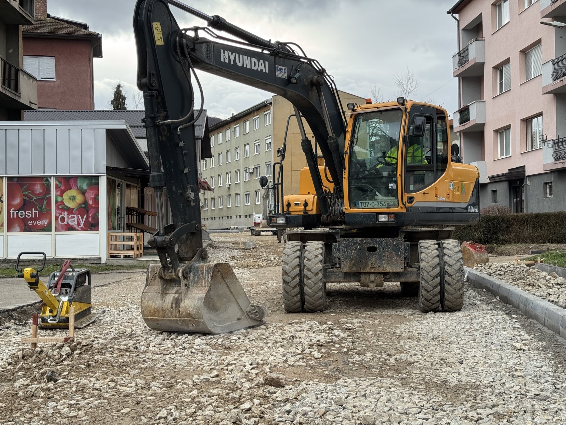 Nastavljeni radovi na rekonstrukciji prometnice ulice Ljudevita Gaja 