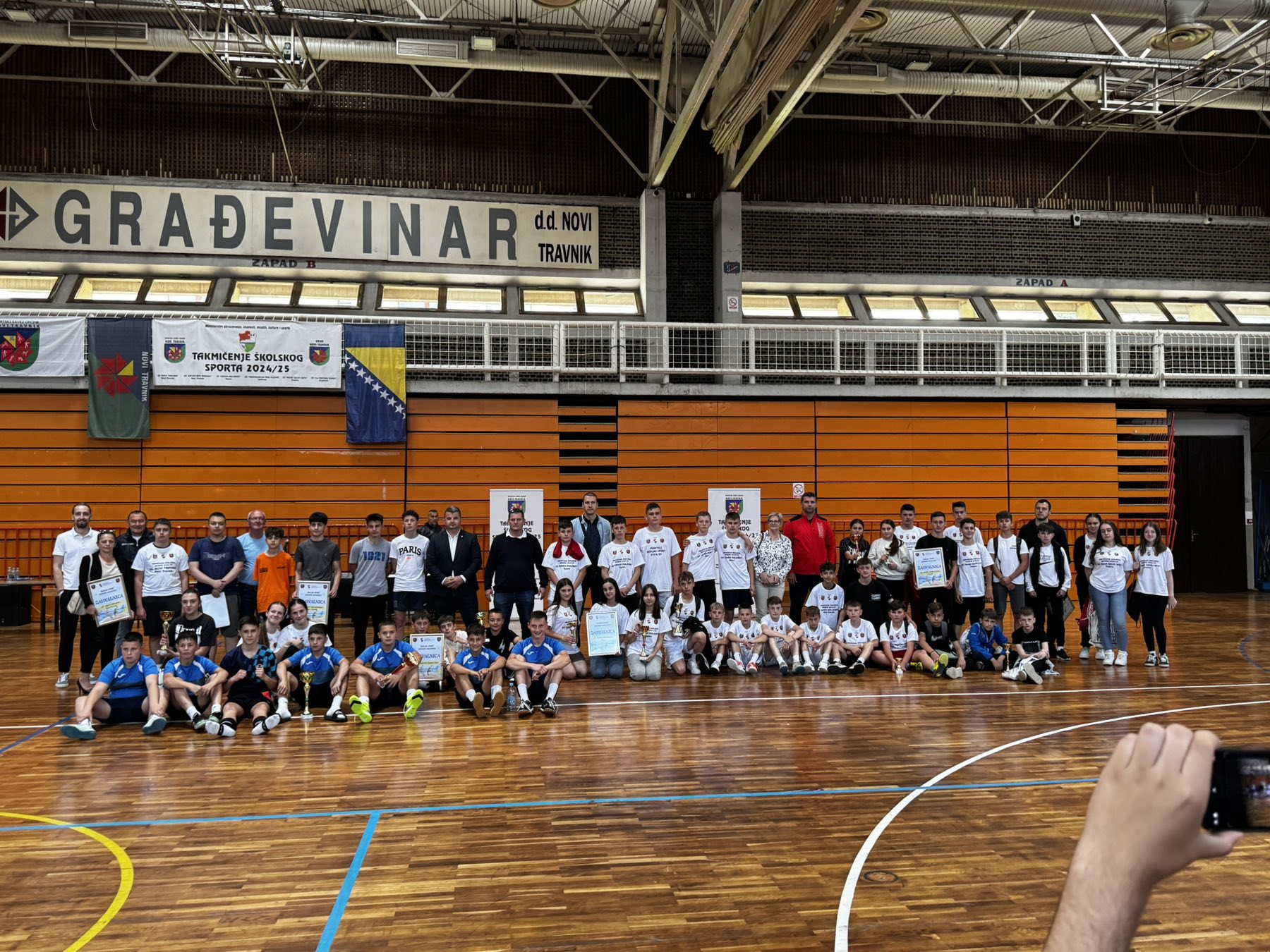 Završena prva sezona sportske manifestacije Natjecanje u školskom sportu