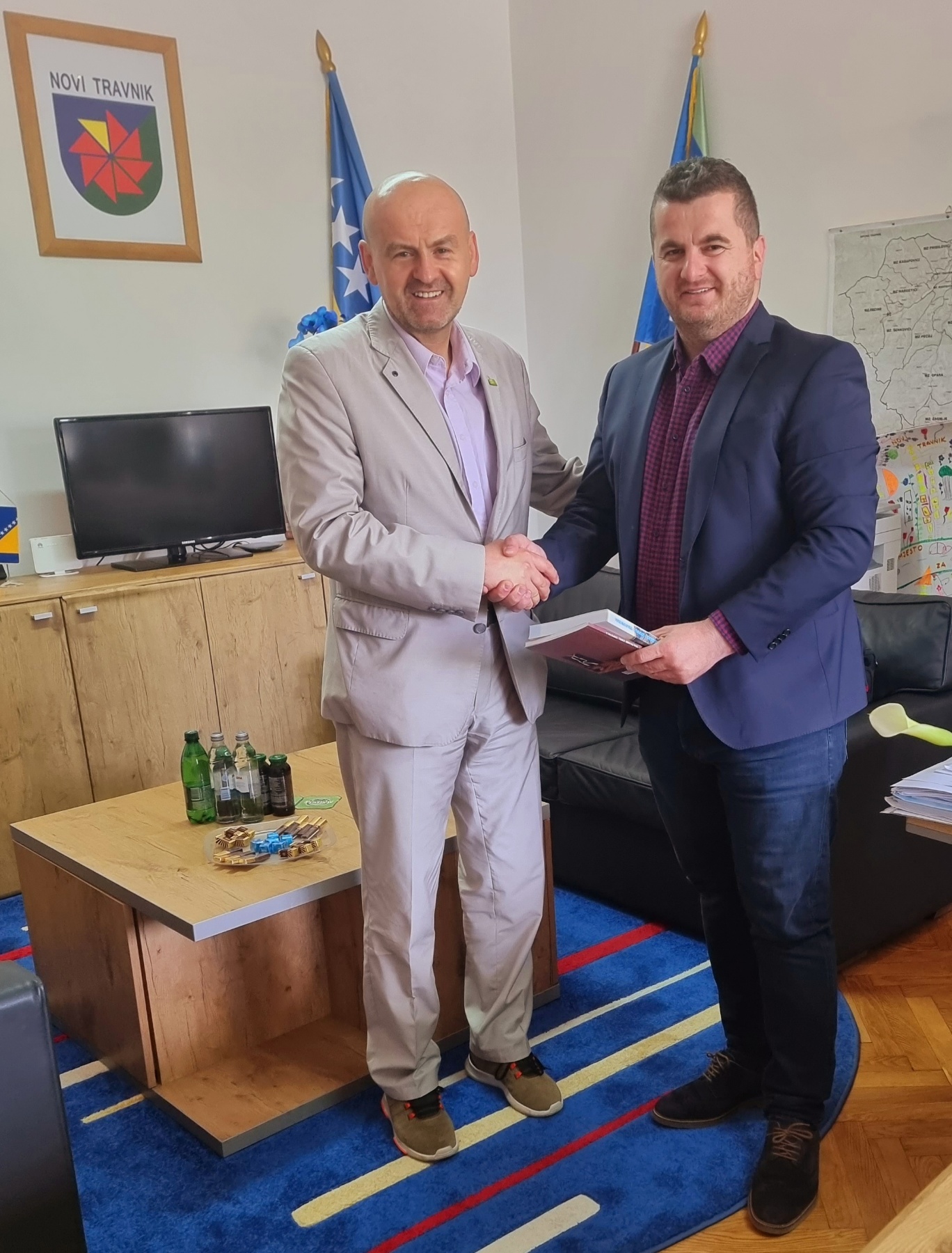 Posjeta predsjednika Europskog pokreta g. Predraga Praštalo